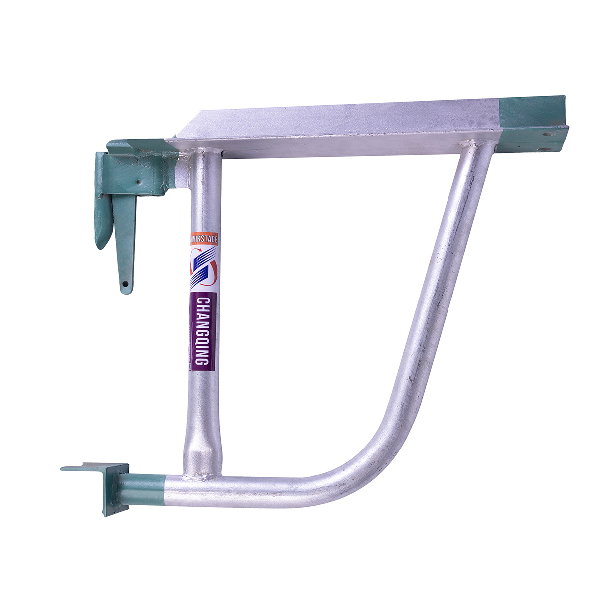 Kwikstage Galvanized Two Board Hop Up Bracket with Painted Ends